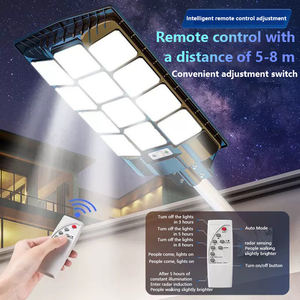 مصباح شمسي Jpungsun من ضوء الشارع الشمسي المدمج الكل في واحد مقاوم للماء إلى الظلام في الهواء الطلق مصباح شارع شمسي لموقف السيارات - Product Image 5