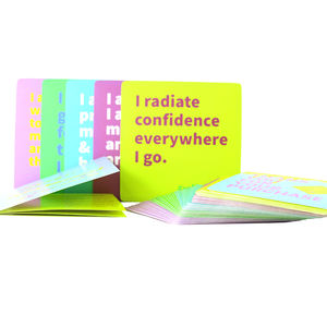 Fabricante <span class=keywords><strong>de</strong></span> <span class=keywords><strong>naipes</strong></span>, cartas <span class=keywords><strong>de</strong></span> afirmación inspiradoras personalizadas, cartas <span class=keywords><strong>de</strong></span> oráculo <span class=keywords><strong>de</strong></span> tarot <span class=keywords><strong>de</strong></span> jinete impresas con folleto - Product Image 4