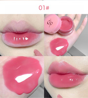 Gege Bear Brillant à Lèvres en Conserve Effet Confiture Hydratant Miroir Haute Brillance Anti-Transfert Confortable Ultra Éclatant Fini Glaçage