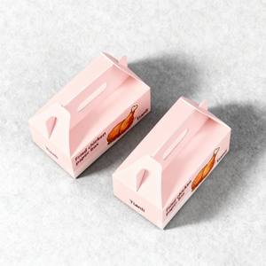 Boîtes d'emballage personnalisées biodégradables en carton alimentaire avec poignée, en forme de <span class=keywords><strong>maison</strong></span>, pour <span class=keywords><strong>poulet</strong></span> frit à emporter - Product Image 4