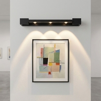 Éclairage mural LED extérieur en aluminium 12W, étanche IP65