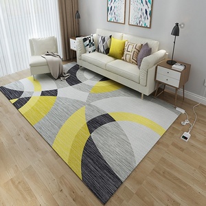 Estera calefactora eléctrica infrarroja de tamaño pequeño de 50cm x 100cm, <span class=keywords><strong>instalación</strong></span> portátil, Alfombra de <span class=keywords><strong>calefacción</strong></span> de suelo cálido para casa, almohadilla para invierno - Product Image 4