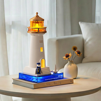 Projecteur LED Phare Lune avec Télécommande et Capteur de Mouvement, Lampe d'Ambiance Créative pour Chambre et Décoration de Bureau