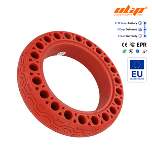 Pneu plein anti-crevaison rouge 60/70-6.5 de 10 pouces pour trottinette électrique G30 Max – Pièce de rechange - Product Image 1