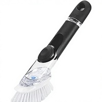Brosse à vaisselle de cuisine automatique de haute qualité en PP écologique avec poignée