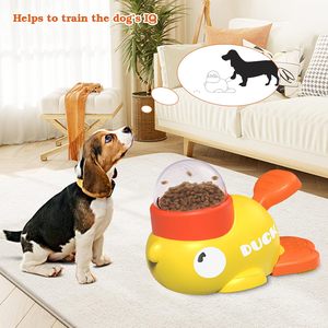 New Yellow Duck Shaped 2-in-1 <b>Dog</b> Slow <b>Feeder</b> <b>Puzzle</b> Toy <b>Dog</b> Interactive Treat Dispenser Toy Slow <b>Feeder</b> Toy - Product Image 5
