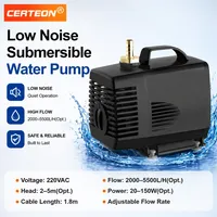 220V 20-150W CNC Router refroidissement broche système silencieux mini circulation pompe submersible