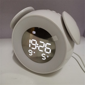 Đồng Hồ Kỹ Thuật Số Có Đèn LED Báo Thức Âm Nhạc Sunset + Wakeup Với Cổng USB - Product Image 5