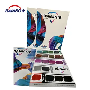 High Quality Customized Color chart for wall paints
