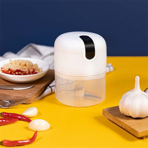 J623 Phụ Kiện Nhà Bếp Máy Nghiền Thức Ăn Đa Năng Máy Trộn Rau Củ Củ Củ Sạc Usb Máy Xay Tỏi Gừng Thịt - Product Image 4