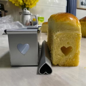 <span class=keywords><strong>Moule</strong></span> à gâteau en alliage d'aluminium 100g/250g avec noyau creux, plateau à pain antiadhésif, moules à pain pour la cuisson - Product Image 4