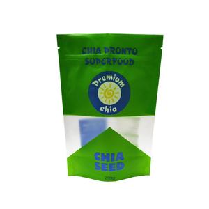 Mini sac en plastique Semi-Transparent, pochette à fermeture éclair pour graines de cintre 200g - Product Image 4
