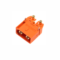 Connecteur AMASS Série XT60I (XT60I-F Femelle XT60IPW-M Mâle) – Modules d'entrée d'alimentation anti-étincelles avec broches de signal en laiton 30-120