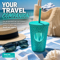 Tasses en plastique réutilisables 11OZ Durian Mug, irisées mates, à double paroi, colorées, avec revêtement UV et couvercle, prêtes à être expédiées