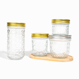 Frasco de Vidrio Transparente de Grado Alimenticio de 350 ml y 500 ml con Certificación CE FCC ROHS, Hermético, a Prueba de Fugas, Resistente al Calor, Anticaída, Apilable y Reutilizable - Product Image 4