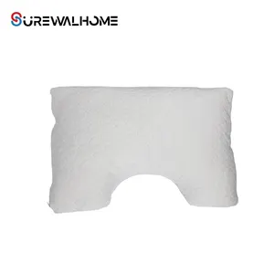 SUREWALHOME Shredded Foam Pillow Orthopedic Sleeping Pillow Non Allergenic Anti Dust Mite Soft Hotel Quality Pillows