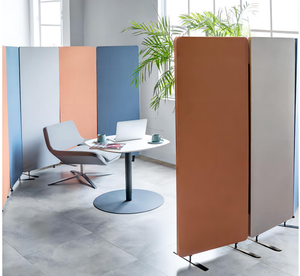 OEM âm thanh tấm phân vùng tường polyester nhẹ Acoustic Bảng điều chỉnh Acoustic phòng Divider Bảng điều chỉnh cho văn phòng - Product Image 5