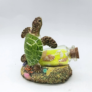 Custom beach Egypt Marine Life Snow Globe Turtle Statue Figurine palma estate regalo da collezione Punta Cana Souvenir Decoration - Product Image 5