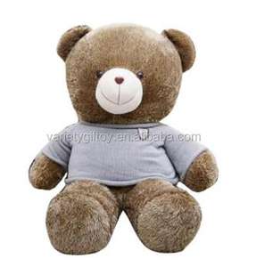 Giyinmiş büyük Boy peluş oyuncak ayı kız kazak ayı 1.6 <span class=keywords><strong>m</strong></span> oyuncak ayı - Product Image 6