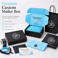 Emballage de soins personnels en carton ondulé, étiquettes privées personnalisées, boîtes cadeaux en papier déchiqueté pour l'emballage d'expédition