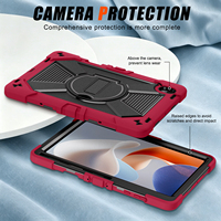 Étui de protection professionnel pour tablette, vente en gros, coque robuste avec support pliable pour l'école, le bureau, Samsung Galaxy Tab S12 Plus