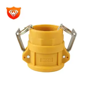 Type D Nylon Camlock ss 316 aw Portable quick/CAM lock connector medical plastic quick coupling manufacturing