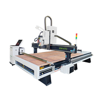 Igoldencnc Chine Routeur CNC 4 axes la broche Rotation routeur CNC à 180 degrés avec changeur d'outils 1325 Machine de routeur CNC