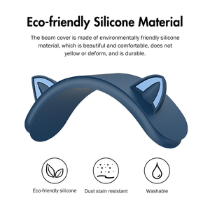 Funda Protectora de Silicona Compatible con Apple <span class=keywords><strong>Airpods</strong></span> <span class=keywords><strong>Max</strong></span> 1/2, con Diseño de Orejas de Gato - Product Image 2