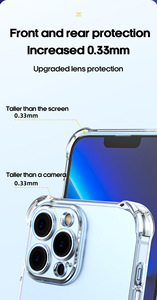 เคสโทรศัพท์แบบใสป้องกันการตกสำหรับ iPhone 17, เคสซิลิโคน TPU นิ่มสำหรับ iPhone 16 PRO MAX - Product Image 3