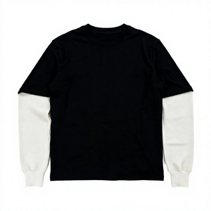 Camiseta de Manga Larga de Doble Capa para Hombre con Estampado DTG Personalizado, Cuello Redondo, Estilo Waffle Térmico de Algodón, Ropa Urbana OEM - Product Image 4