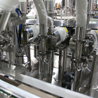 Machine de remplissage automatique de bouteilles en verre pour confitures et pâtes à tartiner au chocolat 500g, pompe à lobes pour yaourts visqueux