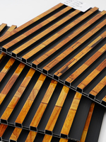 Panneau PVC creux 3D gaufré, résistant à l'usure, imperméable et ignifuge pour plafond intérieur - Vente en gros