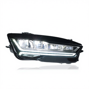 ชุดไฟหน้า LED สไตล์ WLJ RS7 สำหรับ A7 ปี 11-18 ไฟหน้าดัดแปลงพร้อมเลนส์โปรเจคเตอร์ DRL ไฟเลี้ยวแบบ Sequential คุณภาพสูง - Product Image 3