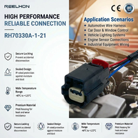 Connecteur automobile femelle étanche à 3 broches Molex IP67 pour capteur, éclairage LED, faisceau de câbles, fiche certifiée CE, fournisseur