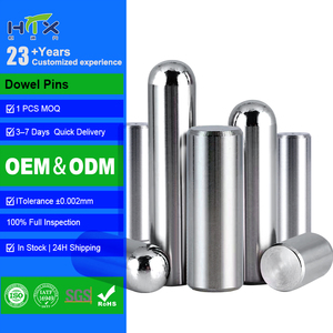 Ensemble de goupilles doubles en acier inoxydable, goupilles autotaraudeuses, goupilles d'alignement coniques, fixations de précision pour les moules et l'usage mécanique - Product Image 1