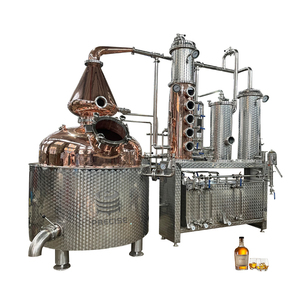 Équipement de distillation de vodka whisky rhum <span class=keywords><strong>gin</strong></span> brandy 300L de bonne qualité à bas prix avec chauffage à la vapeur - Product Image 1