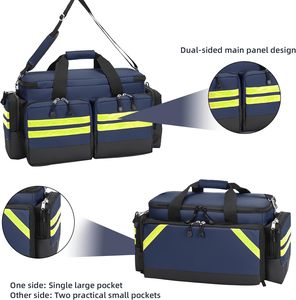 Botiquín de Primeros Auxilios Personalizado, Caja de Primeros Auxilios de Plástico Impermeable con Suministros Médicos para el Hogar, la Oficina y el Vehículo - Product Image 4