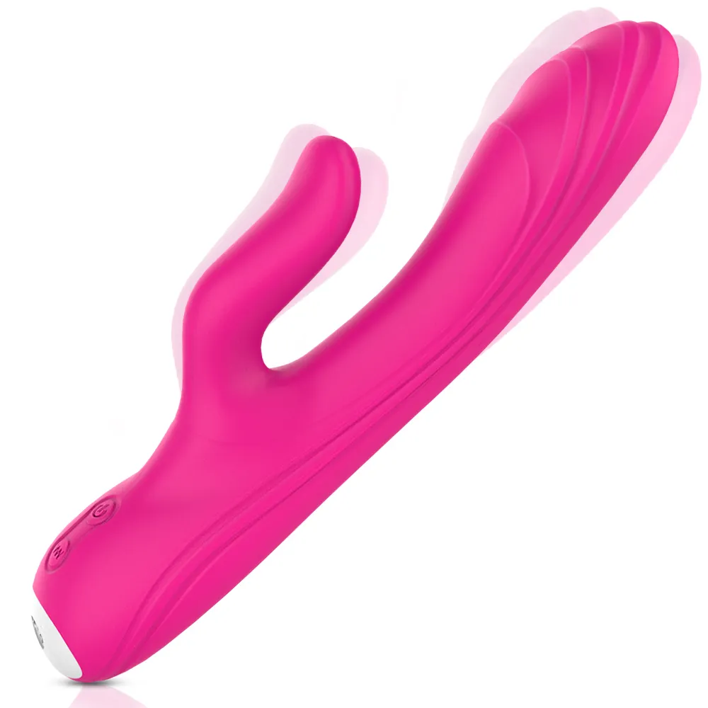 S-HANDE şarj edilebilir 100% su geçirmez silikon parmak tavşan vibratör kadın seks oyuncak vajina vibratör mastürbasyon