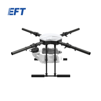 Plateforme de pulvérisation agricole EFT E416P 16L, drone intelligent léger et haute performance pour la protection des cultures