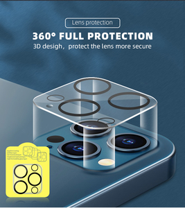 9H HD protector de lente de cámara transparente Protector de pantalla de lente de cámara de teléfono de vidrio templado <span class=keywords><strong>para</strong></span> <span class=keywords><strong>iPhone</strong></span> 15 <span class=keywords><strong>14</strong></span> 13 12 11 - Product Image 6