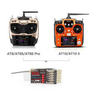 เรดิโอลิงค์ R6DS 6/10 ช่องสัญญาณ SBUS/PPM/PWM รองรับสัญญาณสำหรับยานพาหนะปีกตรึงแบบหลายแกนและการแข่งขัน - Product Image 2