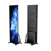 Afficheur LED portable réglable en hauteur pour intérieur, avec contrôle WIFI et USB, écran LED portable 1920x640mm
