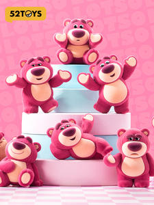 52TOYS Strawberry Bear IT'S ME Caja Sorpresa de Peluche Hecho a Mano, Adorno de Moda, Regalo para el Festival de <span class=keywords><strong>la</strong></span> Novia - Product Image 3