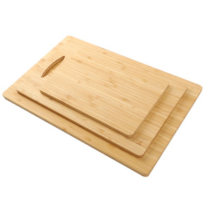 Bamboo cutting board <b>set</b>, household three-piece <b>set</b>, double-sided bamboo cutting board, kitchen trendy <b>set</b>, wholesale, - Product Image 4