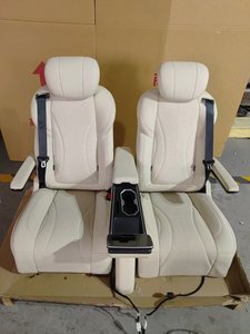 Asientos Reclinables VIP de Cuero de Alta Gama para Vehículos Comerciales de Lujo, Asientos Reclinables para SUV, Comodidad Premium, Tipo Cama - Product Image 4