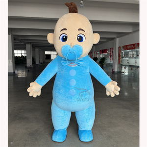 Costume de Mascotte Gonflable Drôle JJ, Personnage de Dessin Animé, pour Bébés Garçons et Filles, et Adultes - Grande Vente - Product Image 4