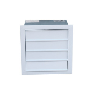 Ventilateur axial mural à pales en plastique 220V blanc pour ventilation industrielle - Product Image 1