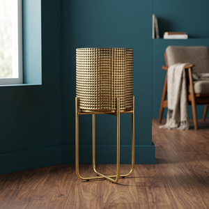 Jardinières en métal fabriquées à la main Design suspendu à la mode exclusif pour la maison et le jardin Élevez votre balcon et votre décor de salon - Product Image 4