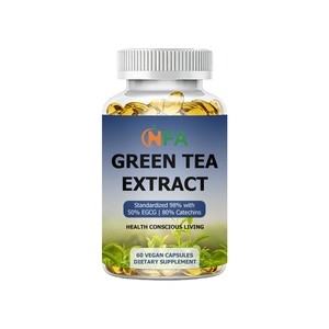 Wholesale Price Green Tea Extract Softgels with Green Tea Extract Promotes Metabolic Function Mental Clarity Maintain Energy - Product Image 1