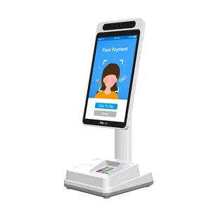 Через платежные системы Alipay партнер Telpo 10-дюймовый сенсорный экран распознавания лиц столешница pos системы для небольших розничного магазина
